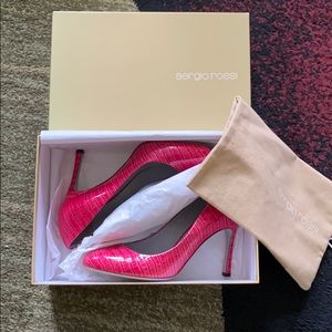 Nearly new stunning Sergio Rossi pumps